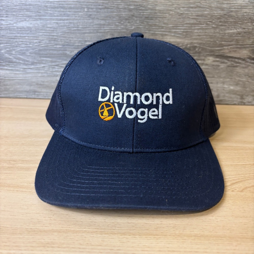 Diamond Vogel Hat Cap Snap Back Blue Navy Adjustable
